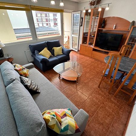 Apartamento Suances con garaje privado, piscina , pie de playa Exterior foto